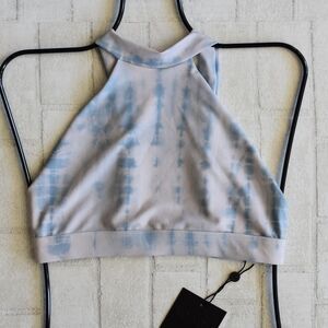 Acacia Swim Shibori DUBAI High Neck Bikini Top